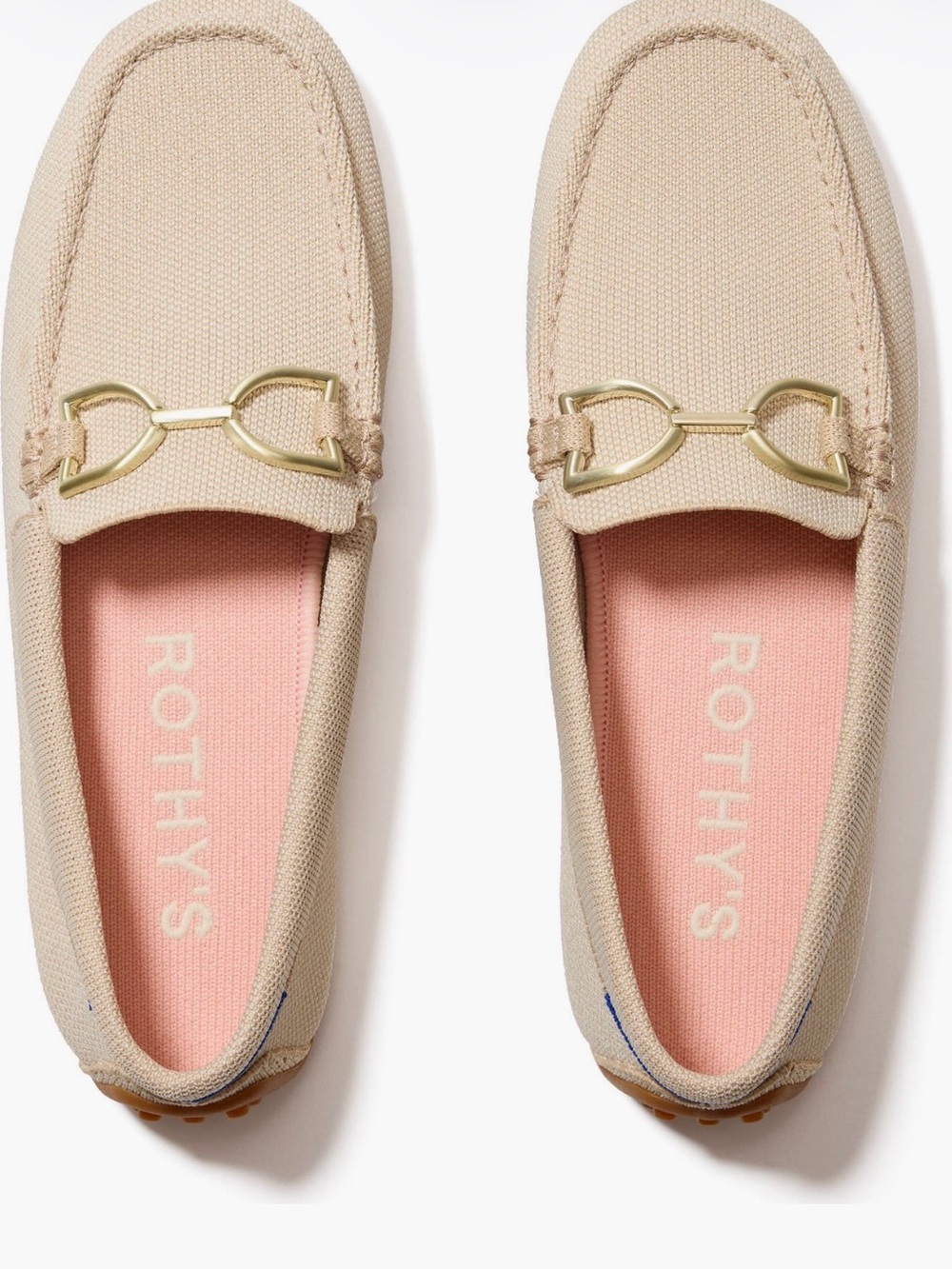 Rothy's The Double Bit Driver loafer - Sesame - Size 7 - Like New